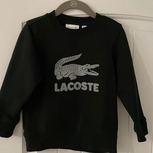 Boys Size 4 Lacoste Crew Neck